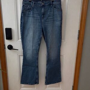 EUC Old Navy Women's Wide Leg Jeans in Denim Blue